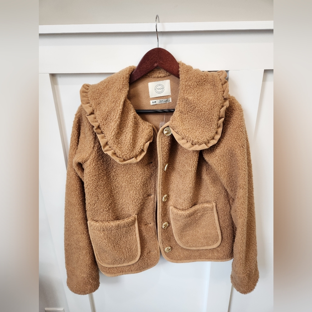 feminine teddy jacket